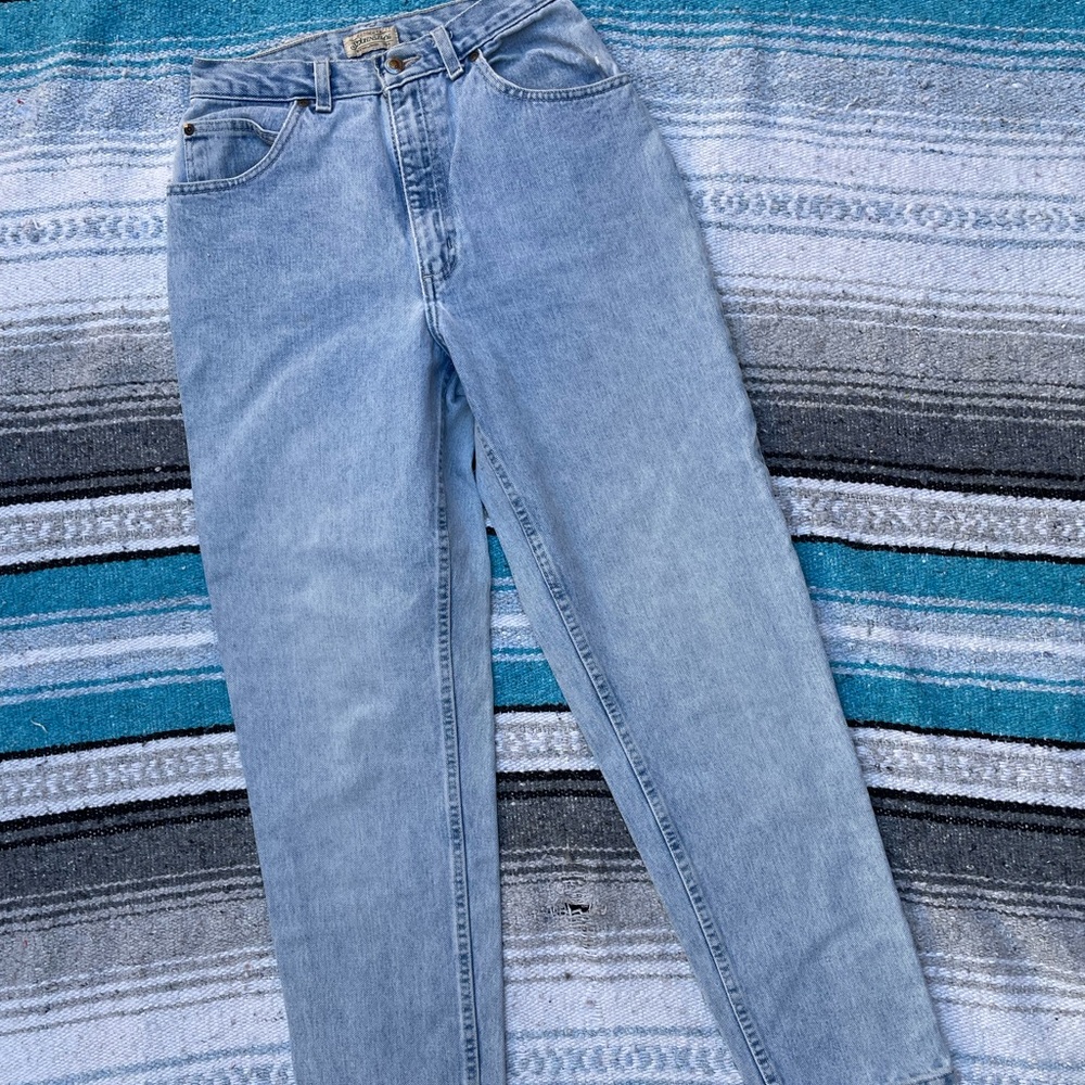 St John’s Bay, 28, light blue vintage denim